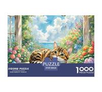 Chinese Li Hua Jigsaw Puzzles for Adults 1000 Piece with Letters on Back Educational Games Animal Challenging Game Creativity & Gift Giving 38x26cm/1000pcs