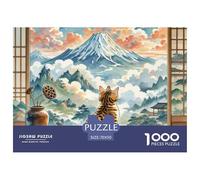 Chinese Li Hua Jigsaws Puzzles for Adults 1000 Piece with Letters on Back Educational Games Animal Challenging Game Creativity & Gift Giving 70x50cm/1000pcs