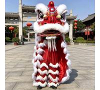 Chinese Lion Dance Mascot Costume With 1 Pants Suitable for Height 100-185cm Carnival Festivall