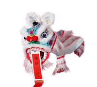 Chinese Lion Puppet Festive Lion Dance Puppet for Birthday Holiday Christmas