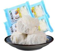 Chinese Longxu Crisp Sugar, dragon beard candy, Hubei specialty Longxu Crisp 20g/pack, traditional Longxu Sugar, hand-made maltose, desserts, cakes, maltose shreds, soft candy snacks (10 packs)