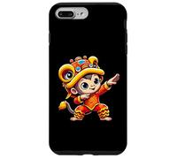 Chinese Lunar New Year 2025 Dabbing Monkey Lion Dance Case for iPhone 7 Plus/8 Plus