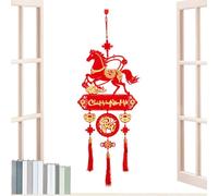 Chinese Mascot Pendant - Vietnamese Felt Scissor Cut Decorative Ornament | Moon New Year Decoration - For Home Shop Office Living Room Party Presentation