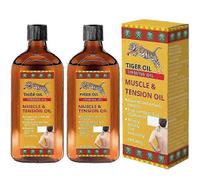Chinese Medicinal Tiger Balm Oil for Muscle Relaxation & Injury Pain Relief 2Pcs
