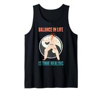 Chinese Medicine - Balance in Life is True Healing - Tai Chi Tank Top
