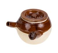 Chinese Medicine Cooking Pot 1600ml Pottery Clay Casserole for Home Use