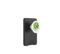 Chinese Money Plant illustration Pilea peperomioides PopSockets PopWallet for MagSafe