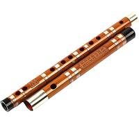 Chinese Musical Instrument Dizi Transverse Flute Bamboo Flute(Color:F)