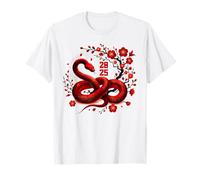 Chinese New Year 2025 Year of Snake Lunar Year Zodiac Snake T-Shirt