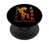 Chinese New Year 2026 Year Of The Horse PopSockets Adhesive PopGrip