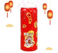 Chinese New Year Bubble Machine - With Lights Chinese Birthday Decoration | Bubble Maker for Spring Festival | for Family, Friends, Boys and Girls