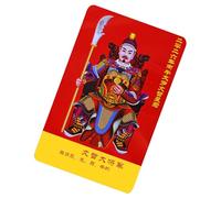 Chinese New Year Card For Prosperity,Collectable Copper Prosperity Keepsake - Year Of The Horse Protection Card,For Happiness Success Home Decoration Festive Celebration And Travel Luggage