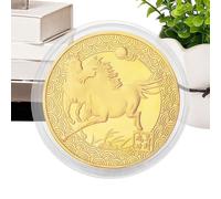 Chinese New Year Coin - Decorative ,Year Of The Horse Commemorative Coin , Motivational Collectible Commemorative Medals | Horse Charm Animal Auspicious For Friends Relatives