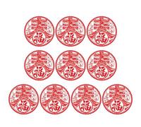Chinese New Year Decoration 18Pieces Snake Themed Window Sticker Clings Decal for Home and Business Festivals Party Removable Wall Decors