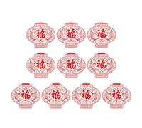 Chinese New Year Decoration 18Pieces Snake Themed Window Sticker Clings Decal for Home and Business Festivals Party Removable Wall Decors
