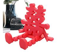 Chinese New Year Decoration 2026 - Chinese New Year Desktop Decorations | 3D Horse Years Auspicious Decor | Festive Atmosphere Desktop Ornaments | For Home Desk Shelf Coat Entryway TV Cabinet Bedsid