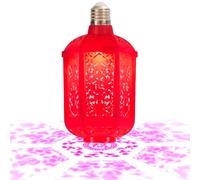Chinese New Year Decorations - Fu Character LED Lamp, Spring Festival Lantern Lights | Seven Colour Changing Fu Character Lamp Lighting, Festive Decorative Lighting Exhibition Equipment