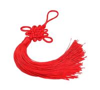 Chinese New Year Decorations Knot With Tassels Hanging Pendants Ornament For New Year Home Decoration Knot With Tassels Handmade Knotting Cord For Home Decorations