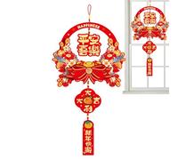 Chinese New Year Door Hanger 2025, Year of the Snake Door Decoration, Cute Lunar New Year Decorations, Chinese New Year Decorations 2025, Spring Festival for Home Window