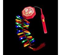 Chinese New Year Firecracker, Handheld Firecracker Decorations, Vibrant Electronic Firework Toy, Traditional Chinese Pendant with Electronic Sound for Home and Door (1 Piece)