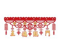 Chinese New Year Garlands Decoration Hanging Ornament For Holidays Celebration Spring Festival Horizontal Accessory Home Celebration Decoration