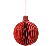 Chinese New Year Hanging Bell Decoration 8cm Red(F)