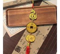 Chinese New Year Hanging Decorations,2025 Year Of The Snake Pendant, Lucky Charms Decorative,Feng Shui Decor for New Year Home Tree Car Ornaments,for Success Home Kitchen Bonsai Tree Car Decor