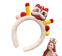 Chinese New Year Headband, China's Moon New Year Headband, Wedding, Easter, Birthday, Lion Comics Interesting for Families