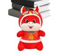 Chinese New Year Horse Plush | Animal Toy Plush - Year of Horse Comforting Toy | for Bedroom Study Children's Room Car Sofa Bed Nursery Kids Teens Adults Collectors Playtime Bedtime