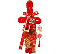 Chinese New Year Knot Door Hanging Red Cotton 50cm(B)