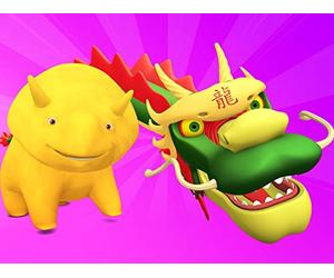 【Chinese New Year】 Learn about being grateful / Snowball Toss / Building a playhouse / Specked Frog