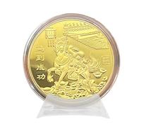 Chinese New Year of Horse Golden Luck Coin,2026 Year of The Horse Commemorative Coin | Festive Collectible Memorial Keepsake Souvenir for Friends Collectors Adults Family Women