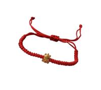 Chinese New Year of The Horse Bracelets Horses Red String Rope Bracelet Good Luck Blessing New Year Bracelet Gift, S, Rope, no gemstone