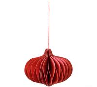 Chinese New Year Origami Lantern Red 8cm Festive(A)