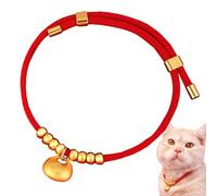 Chinese New Year Pet Collar, Adjustable Dog Collar, Cat Necklace Costume, Puppy Gold Ingot Collar, Festive Pet Accessory, New Year Cat Collar, Small Dog Collar, Chinese Dog Necklace, Pet Costume