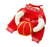 Chinese New Year Pet Costume, Moon New Year Pet Costume, Lantern Pet Costume for Moon New Year, Pet Cosplay Costumes, Chinese Style, Winter Coat Pet Clothes, New Year