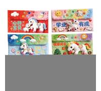 Chinese New Year Red Envelopes - 6 Pieces Festival Decorations | Red Envelopes not a funzionale design che rFeature A Functional Lunar New Year Envelope, For Boys, Girls, Ado