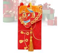 Chinese New Year Red Envelopes,Year of The Horse Holiday Favor | 2026 Red Pocket - for Chinese Wedding Birthday Party Celebration Family Gathering