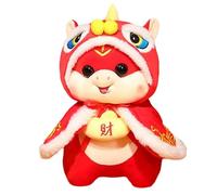 Chinese New Year Snake Plush - 2025 Mascot Stuffed Toy, Red Festival for Room Decor and Celebration, Soft Plush Doll for Home, Office Display