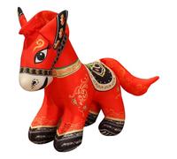 Chinese New Year Stuffed Horse | Animal Toys Plush | Spring Festival Stuffed Toy,for Teens Adults Playtime Bedtime Study Children's Room Car Sofa Bed Nursery Travel Birthday Holiday