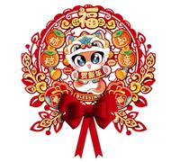 Chinese New Year Window Decals - 2025 Snake Year Window Decals, New Year Blessing Word Wall Sticker For Spring Festival 2025