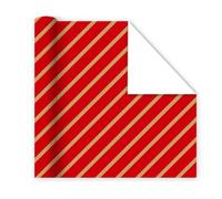 Chinese New Year Wrapping Paper Red and Gold Gift Wrap Paper Folded Flat Not Roll Spring Festival DIY Art Craft Packaging Sheets (Style 2)