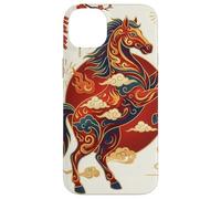 Chinese New Year Zodiac Horse Case for iPhone 14 Plus
