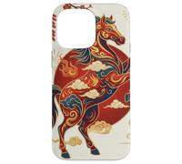 Chinese New Year Zodiac Horse Case for iPhone 14 Pro Max