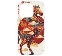 Chinese New Year Zodiac Horse Case for iPhone 15 Pro