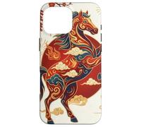 Chinese New Year Zodiac Horse Case for iPhone 16 Pro Max