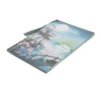 Chinese Notebook A5 Landscape Pattern Lined Bound Notebook for Work