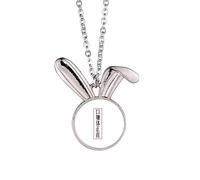 Chinese Online Words Got From Japanese Rabbit Necklace Pendant Bunny Animal Jewelry Gift