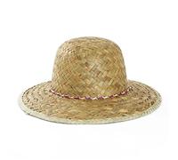 Chinese Oriental Coolie Hat - Fancy Dress Costume Hat Asian Straw Hat - Pack Of 6