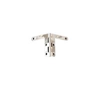 Chinese Packaging Box Hardware Accessories Thousand catties Hinge Imitation Gold Bracket Brocade Box Hinge Thousand(Silver-10pcs)